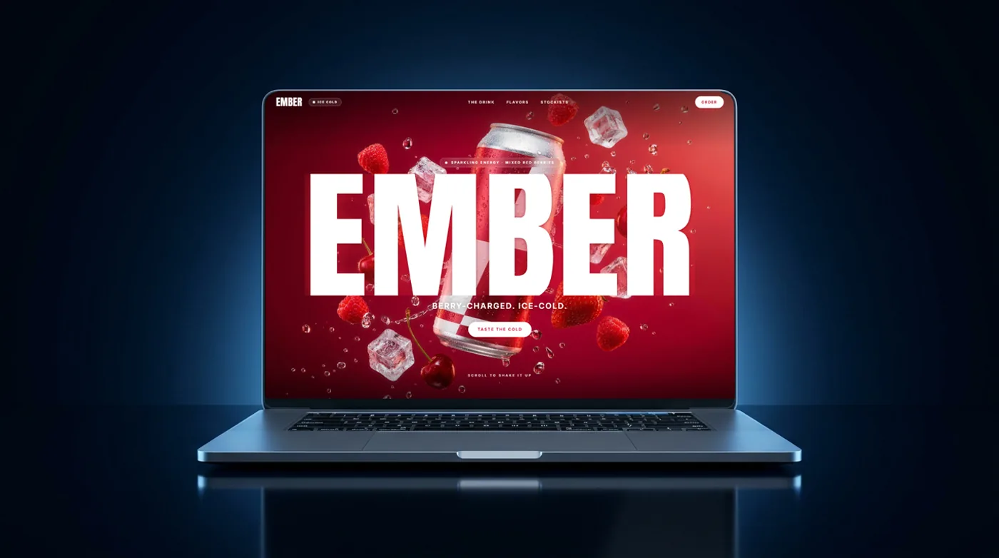 EMBER on a laptop