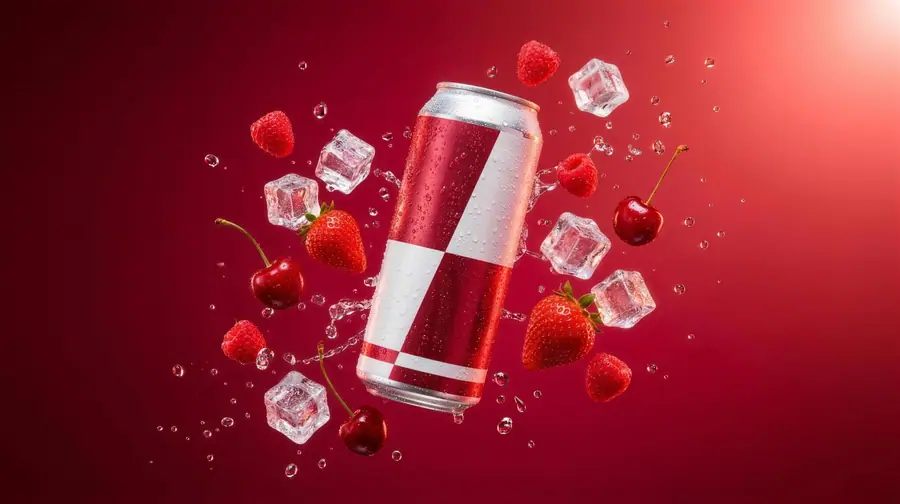 EMBER, red-berry sparkling energy