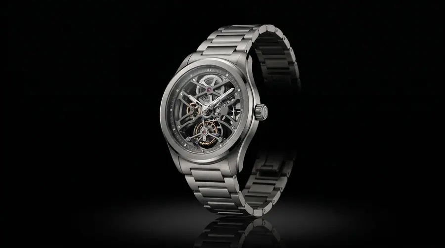 OSCILLA hero still: the assembled watch